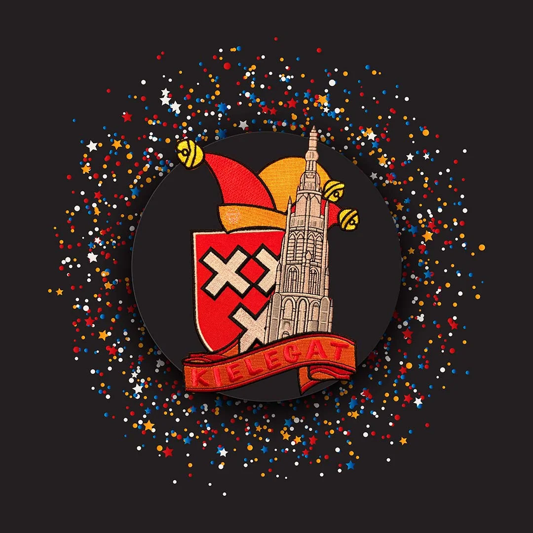 Rugembleem Wapen &reg; - Bredacarnaval kielegatrugembleemofficieel - SK009-01
