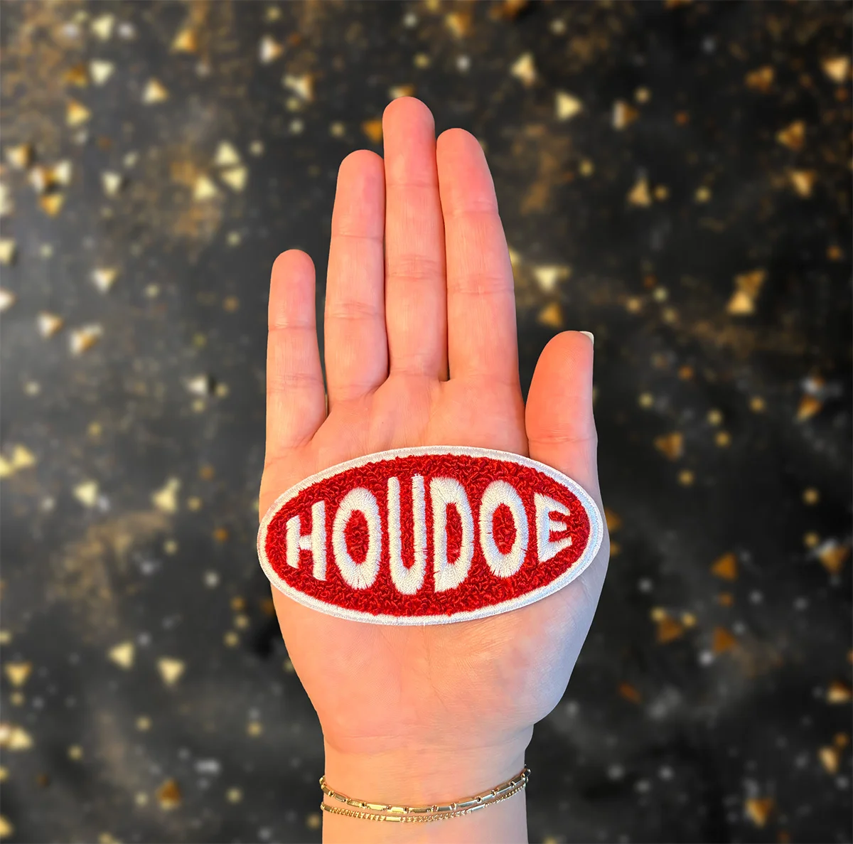 Houdoe - Houdoe carnavalsembleem kielegatbreda - IN073-10