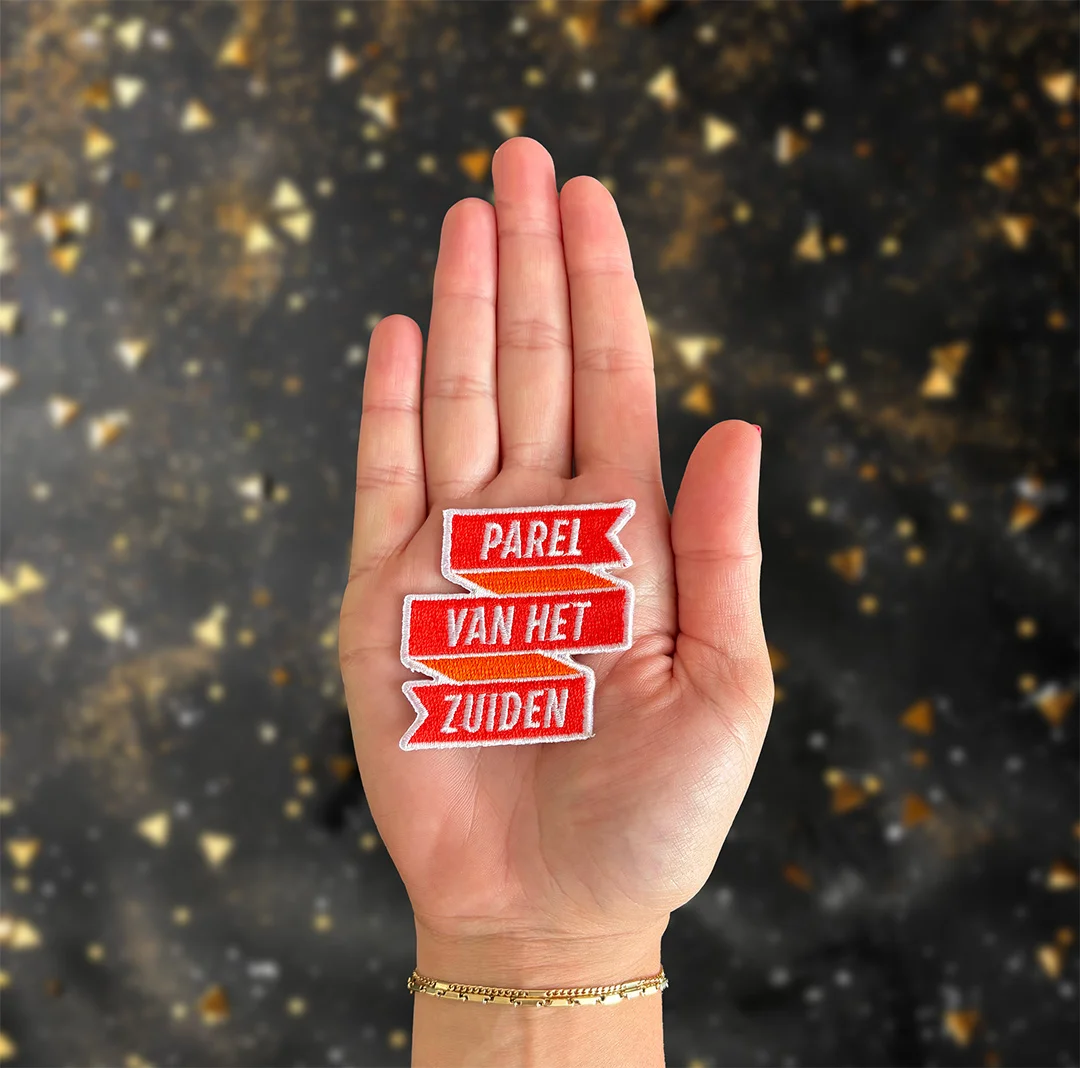 Parel van het Zuiden lint - Kielegatembleem parelvanhetzuiden - IN055-13