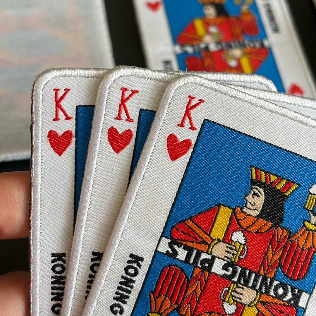 Koning pils - Koningpils kaartkoning carnavalsembleemkielegat - IN063-03
