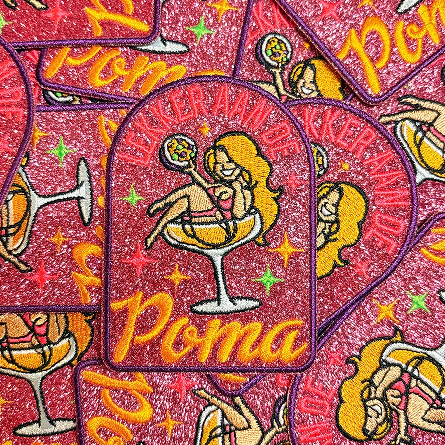 Poma - Pomacarnavalsembleem kielegatbreda - IN091-06